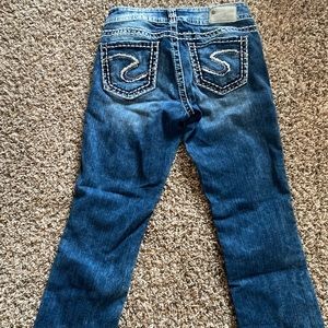 Silver juniors capris